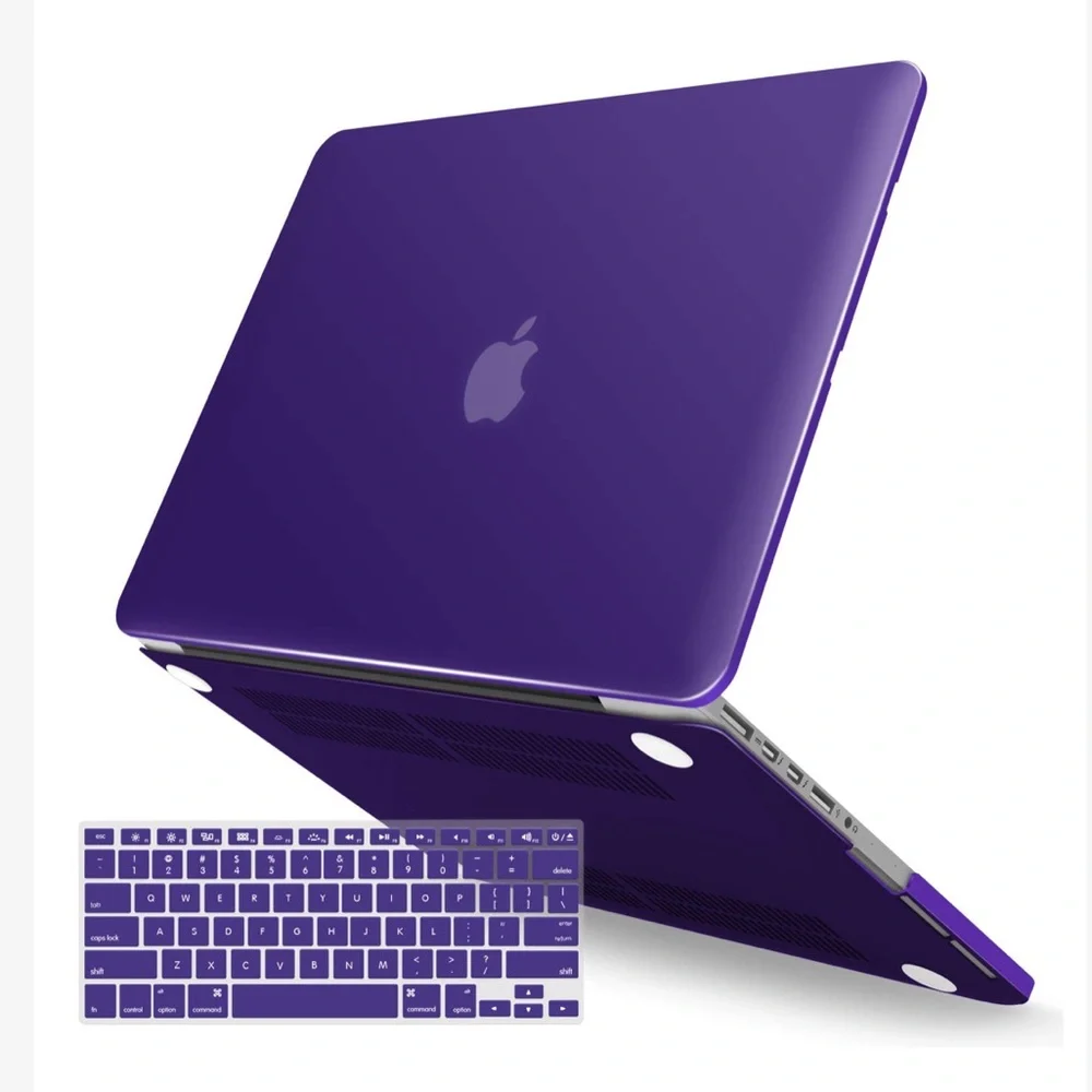 Laptop Case & Keyboard Cover for MacBook Pro 15”-Ultra Purple